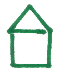 Grünes Haus_Strichbild