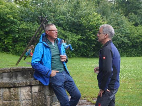 Angeregtes Gespräch