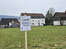 Schild Blumenwiese